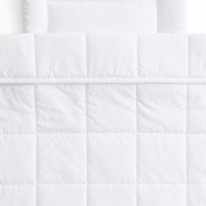 White Quilted Comforter - Crib